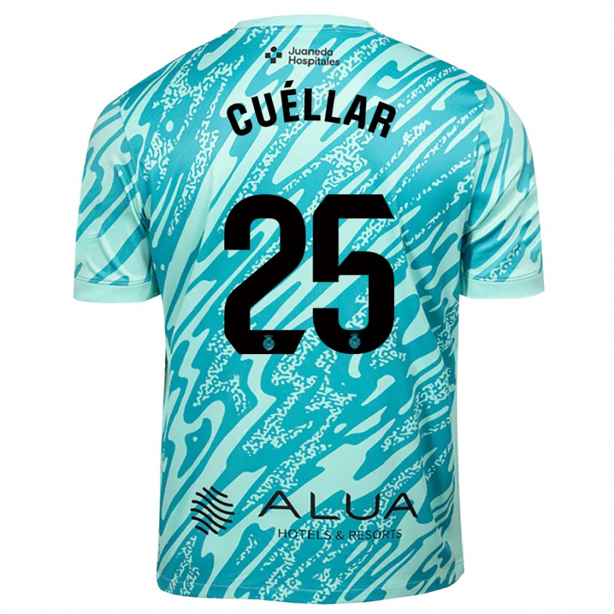 ילדים כדורגל איוואן קווייאר #25 ציאן שחור חולצת שוער 2025/26