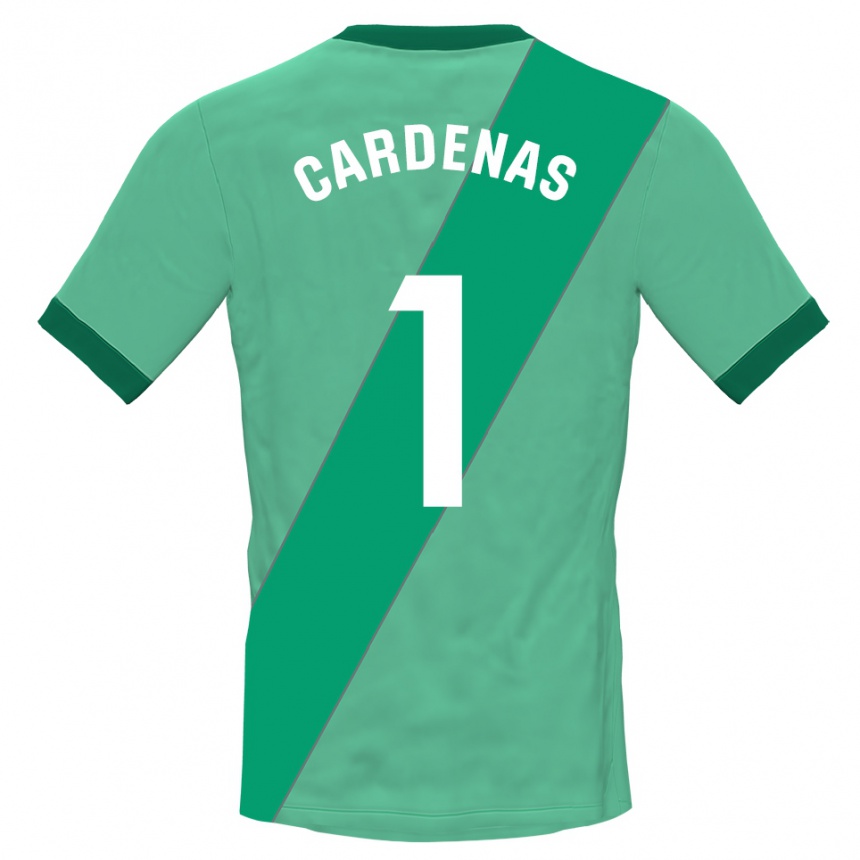 ילדים כדורגל דניאל קרדנס #1 ירוק שחור חולצת שוער 2025/26