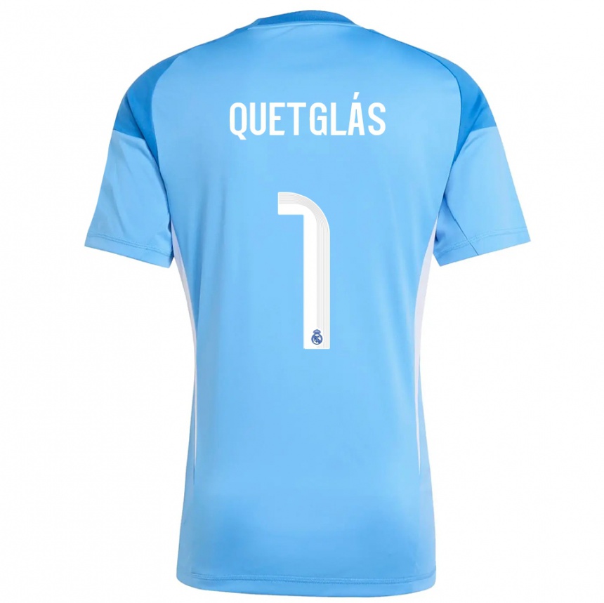 ילדים כדורגל פראן קווטגלס יורנטה #1 כחול שמיים לבן חולצת שוער 2025/26
