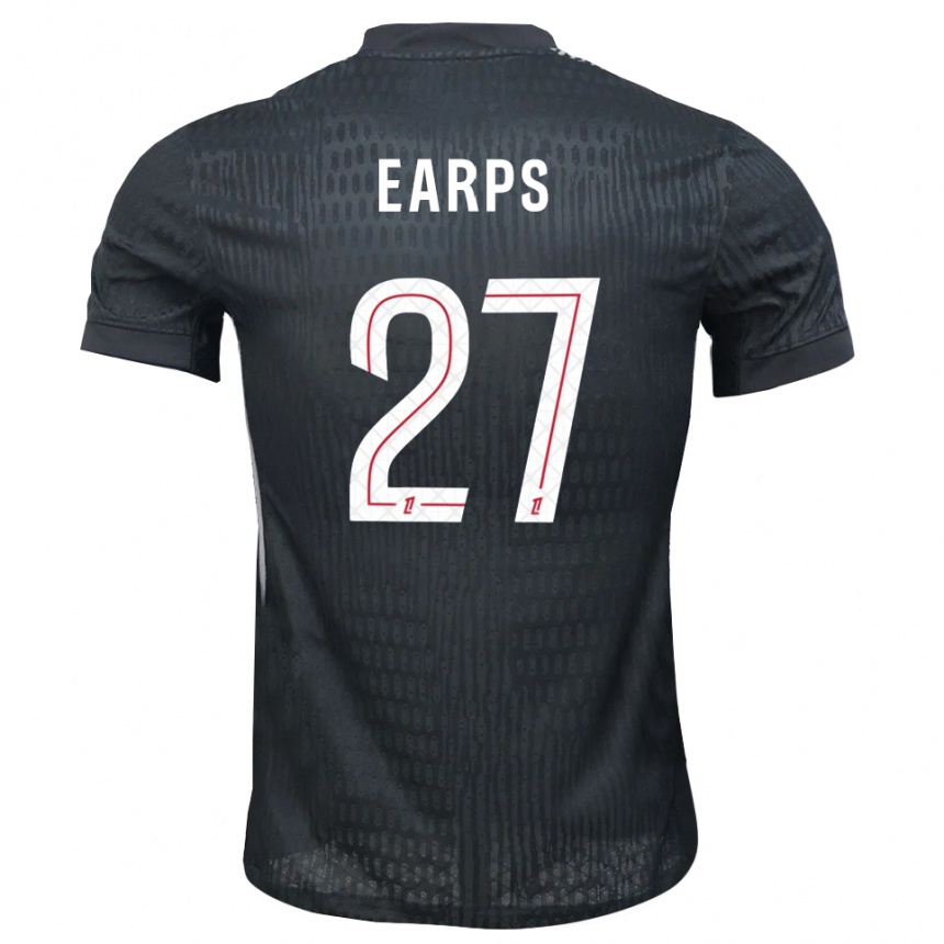 ילדים כדורגל מרי ארפס #27 אפור כהה שחור חולצת שוער 2025/26