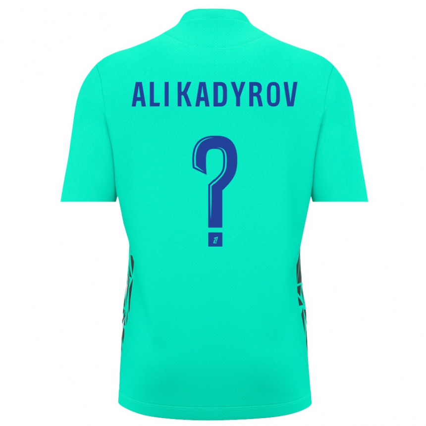 ילדים כדורגל Tourpal Ali Kadyrov #0 כחול אקווה חולצת שוער 2025/26