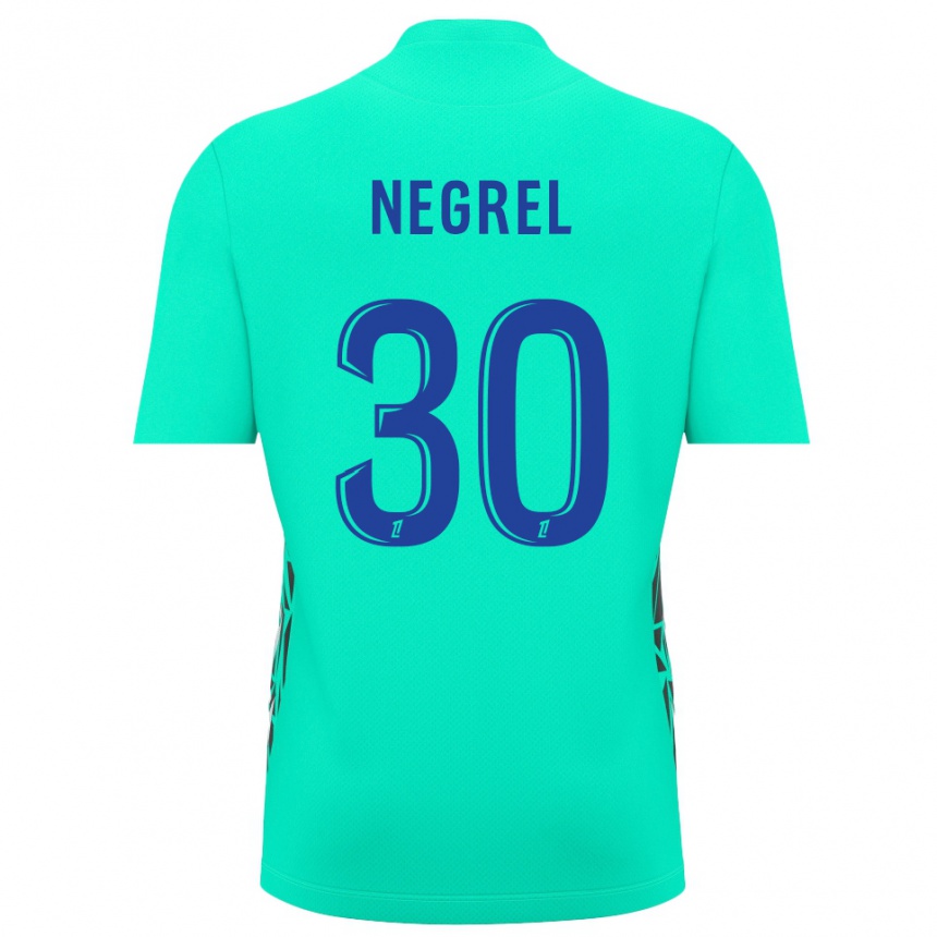 ילדים כדורגל טום נגרל #30 כחול אקווה חולצת שוער 2025/26