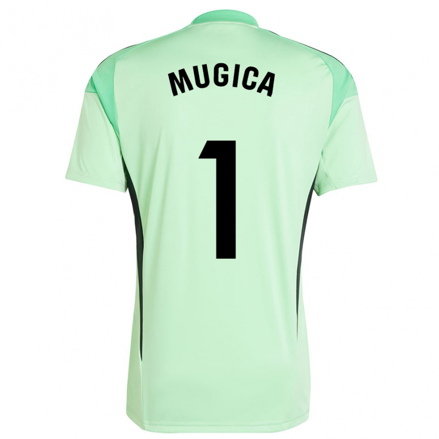 ילדים כדורגל חואן מוחיקה #1 כתום בהיר שחור חולצת שוער 2025/26