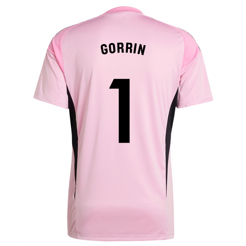 ילדים כדורגל אלחנדרו גרסיה גורין #1 ורוד שחור חולצת שוער 2025/26