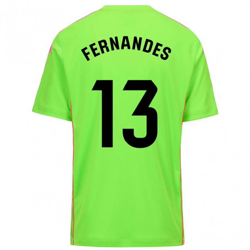 ילדים כדורגל גילרמה פרננדס #13 ורוד עמוק לירימה חולצת שוער 2025/26