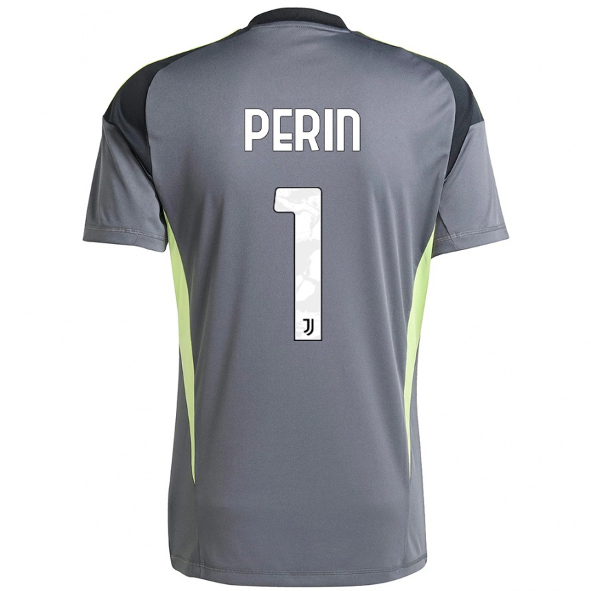 ילדים כדורגל מתיאה פרין #1 אפור כהה לבן חולצת שוער 2025/26