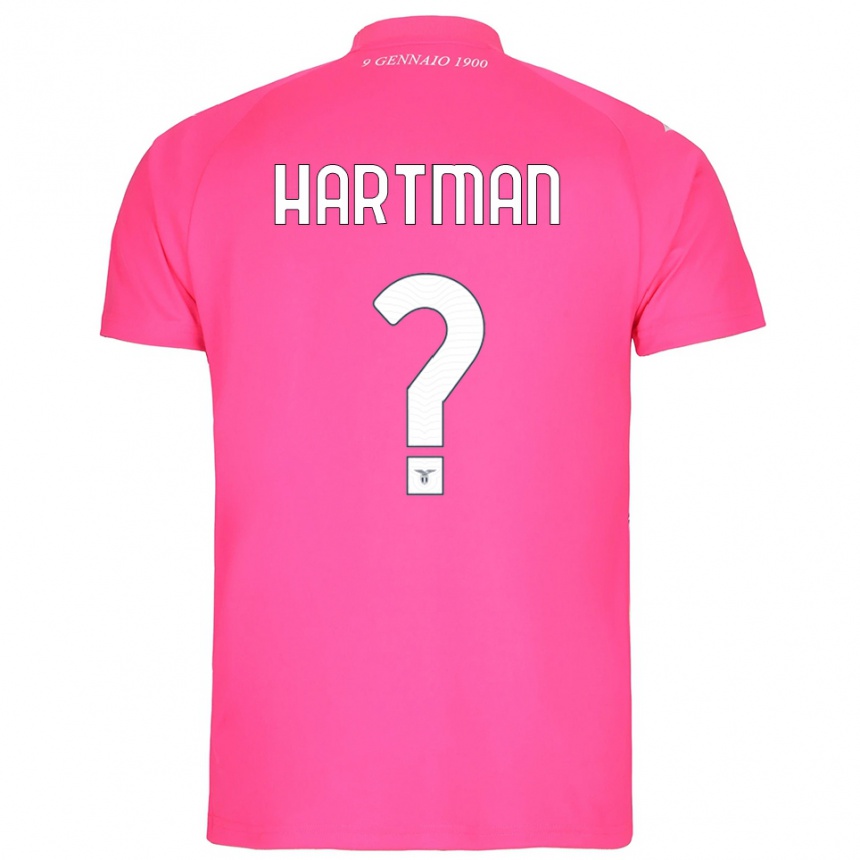 ילדים כדורגל תומס הרטמן #0 ורוד עמוק חולצת שוער 2025/26