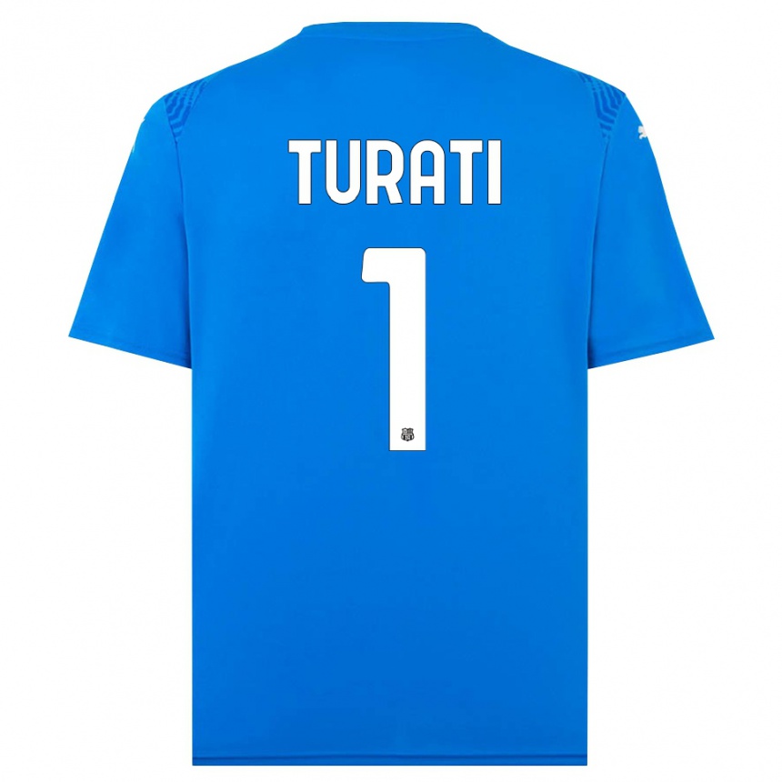 ילדים כדורגל סטפנו טוראטי #1 כחול לבן חולצת שוער 2025/26