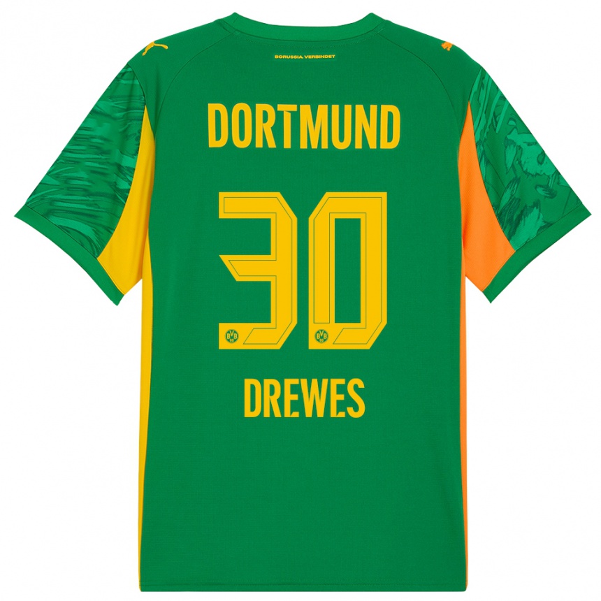 ילדים כדורגל פטריק דרוז #30 כתום ירוק חולצת שוער 2025/26