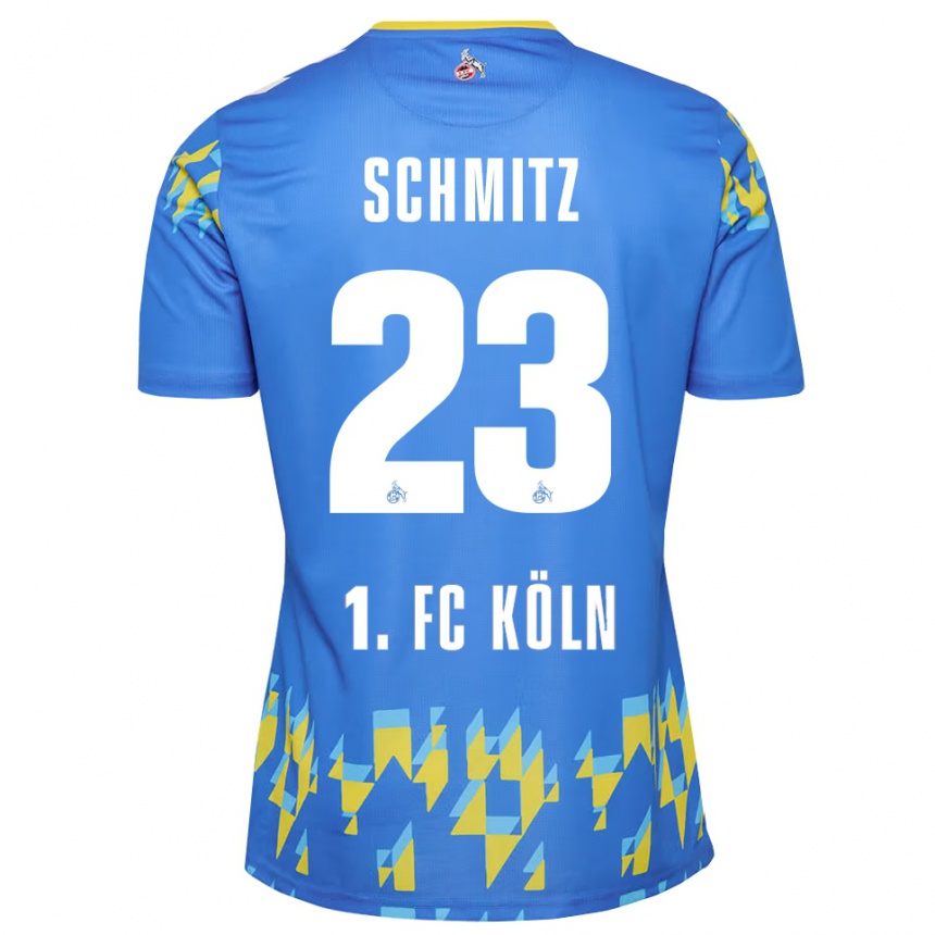 ילדים כדורגל Timo Schmitz #23 כחול תירס חולצת שוער 2025/26