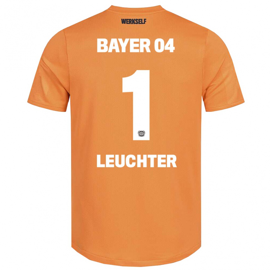 ילדים כדורגל ג׳וליאן דייוויד לויכטר #1 חום חולי חולצת שוער 2025/26