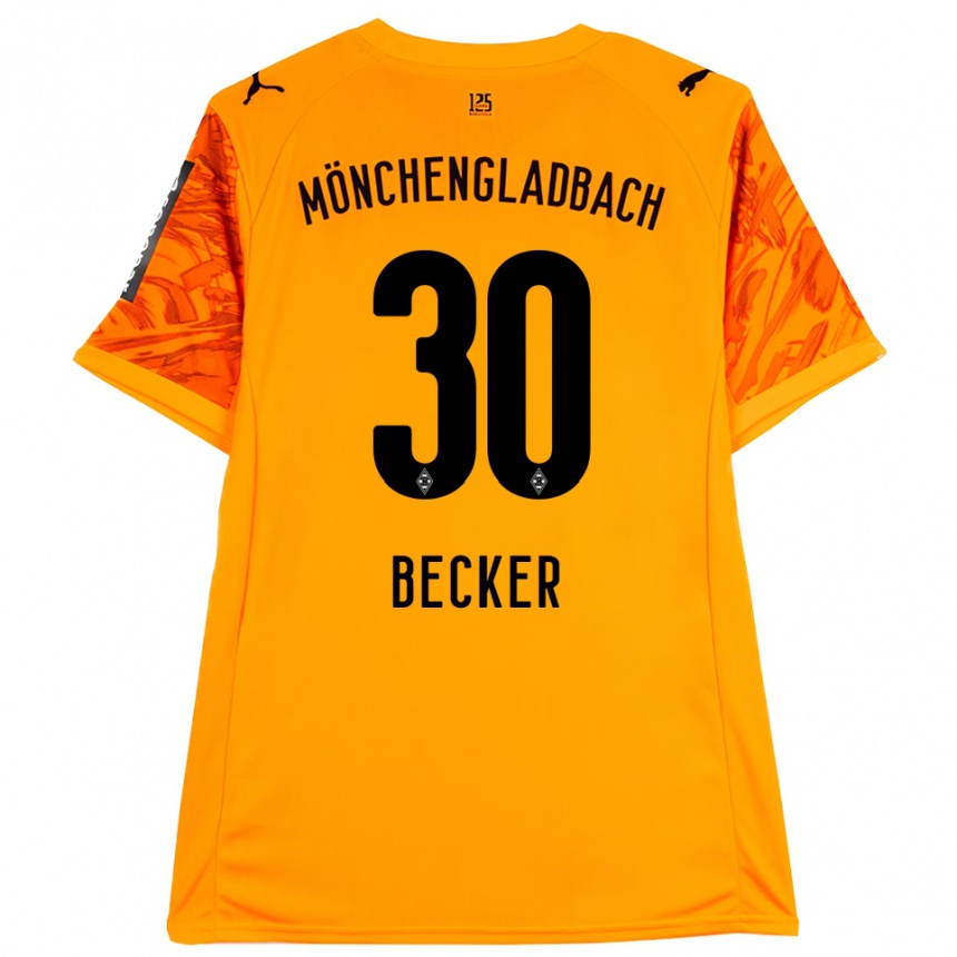 ילדים כדורגל בנימין בקר #30 שחור צהוב כתום חולצת שוער 2025/26