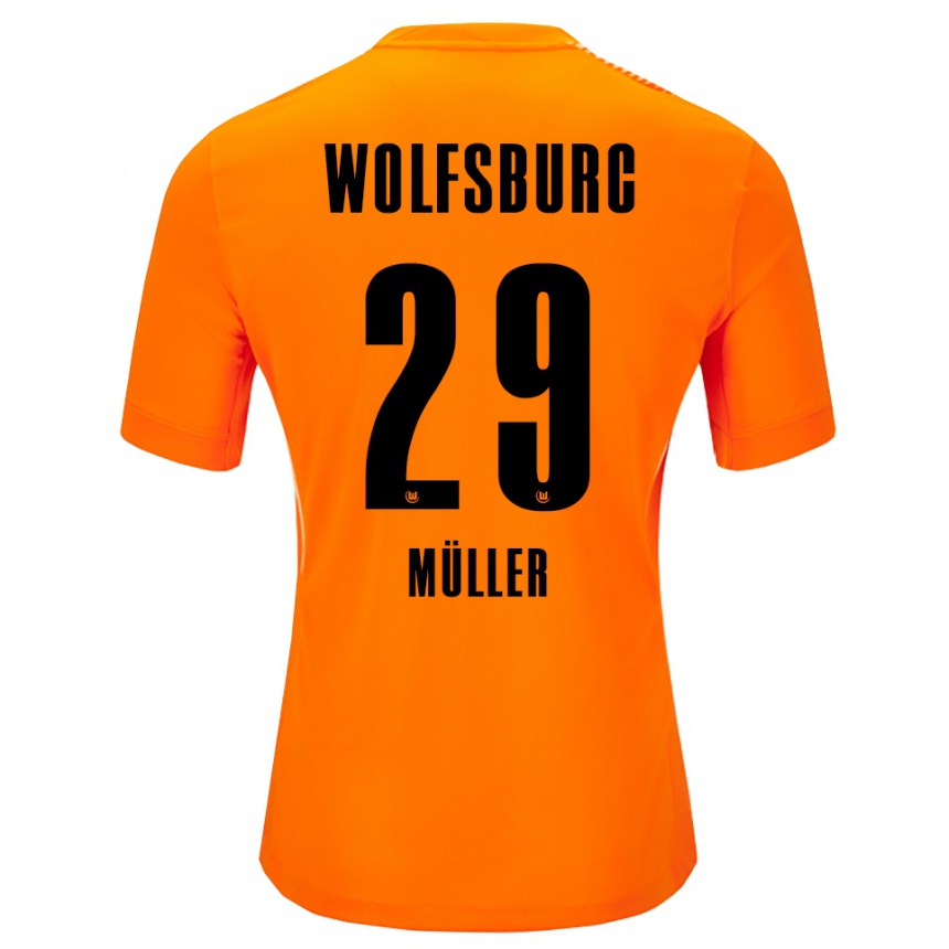 ילדים כדורגל מריוס מילר #29 שחור אדום חולצת שוער 2025/26