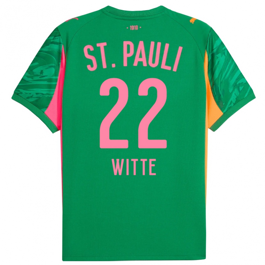 ילדים כדורגל מלווין כריסטיאן ויטה #22 ורוד כתום ירוק חולצת שוער 2025/26