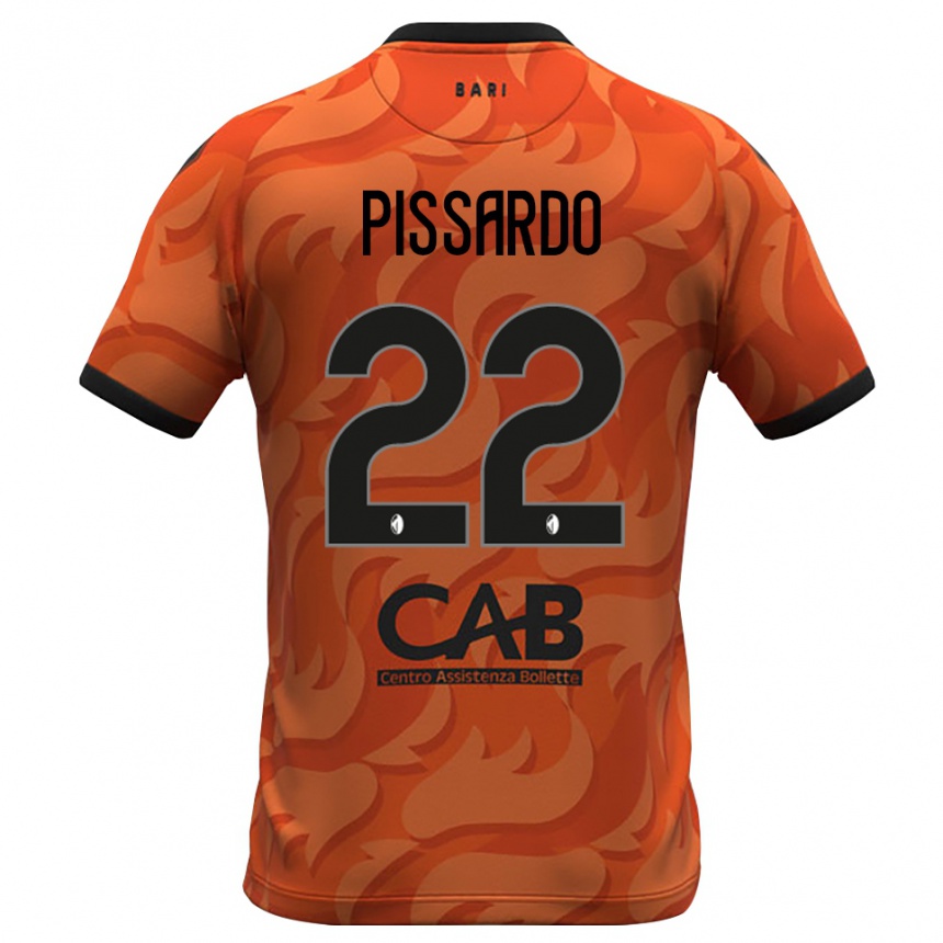 ילדים כדורגל מרקו פיסארדו #22 שחור כתום כהה חולצת שוער 2025/26