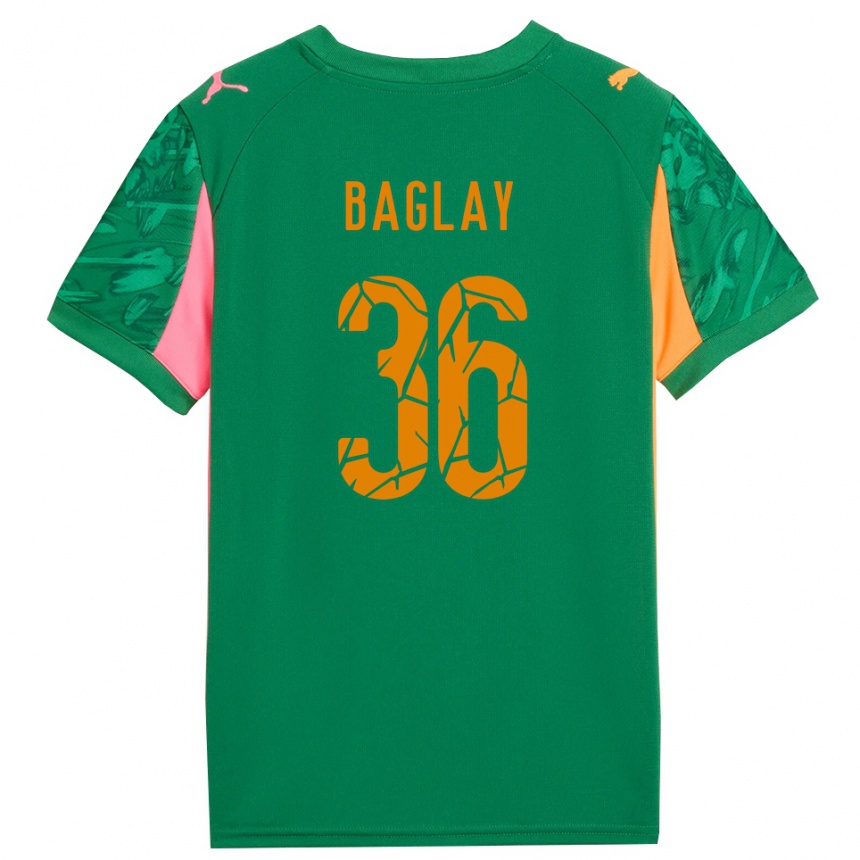 ילדים כדורגל Rostyslav Baglay #36 סגול לילך חולצת שוער 2025/26