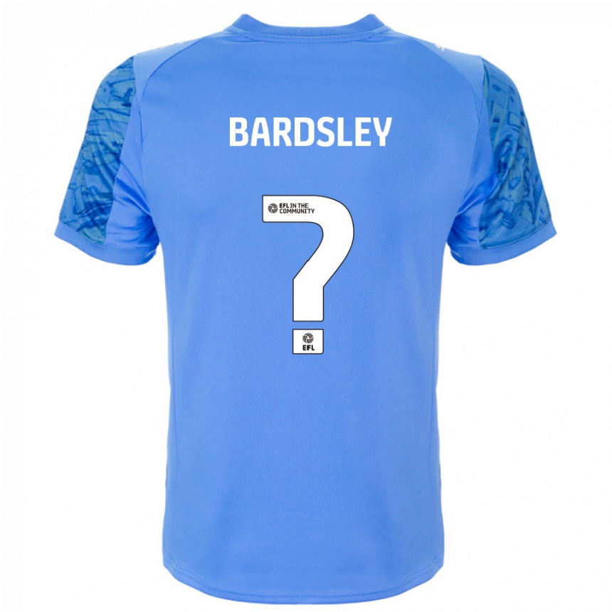 ילדים כדורגל Harvey Bardsley #0 כחול דודג'ר חולצת שוער 2025/26