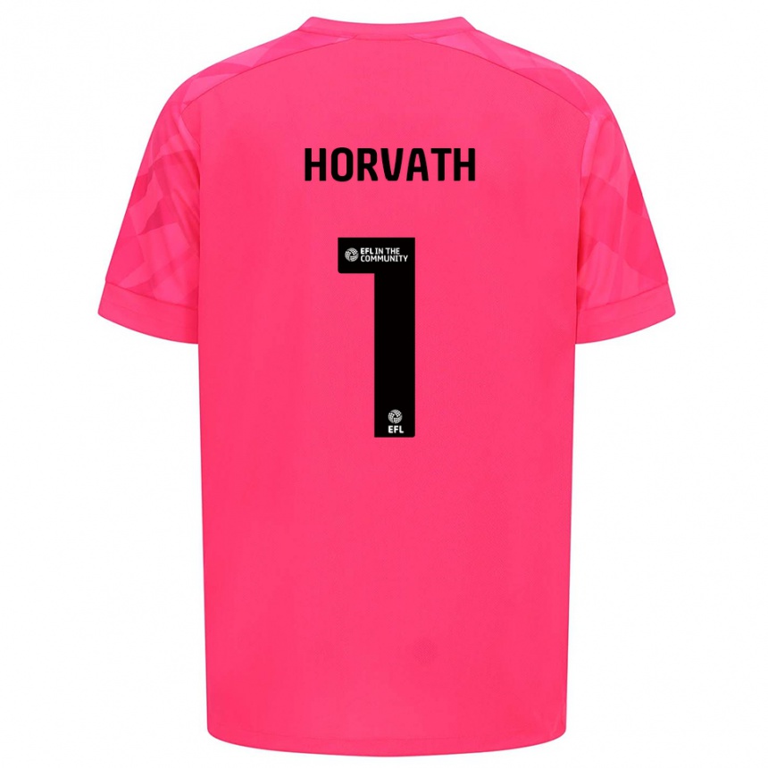 ילדים כדורגל אית'ן הורבאת' #1 ורוד רוז חולצת שוער 2025/26