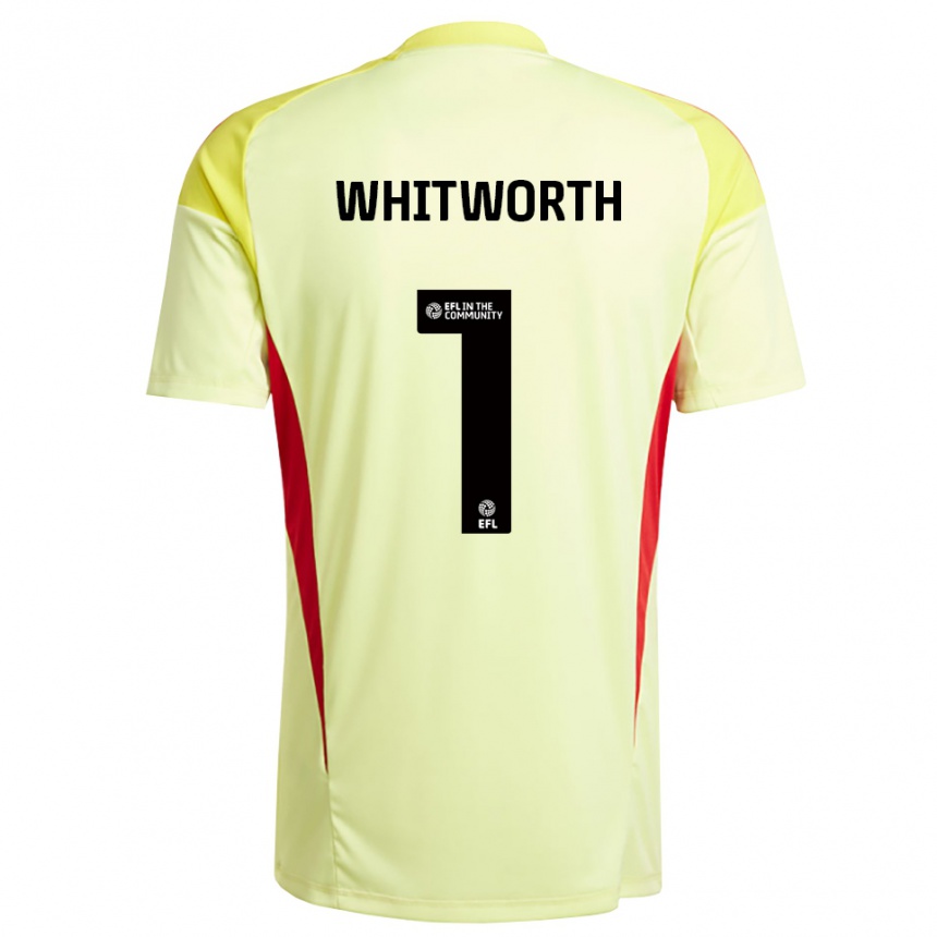 ילדים כדורגל ג'ו ויטוורת׳ #1 צהוב בהיר חולצת שוער 2025/26