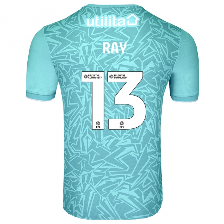 ילדים כדורגל Celine Ray #13 כחול בהיר חולצת שוער 2025/26