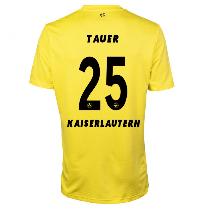 ילדים כדורגל לוקה לאון טאואר #25 צהוב שחור חולצת שוער 2025/26