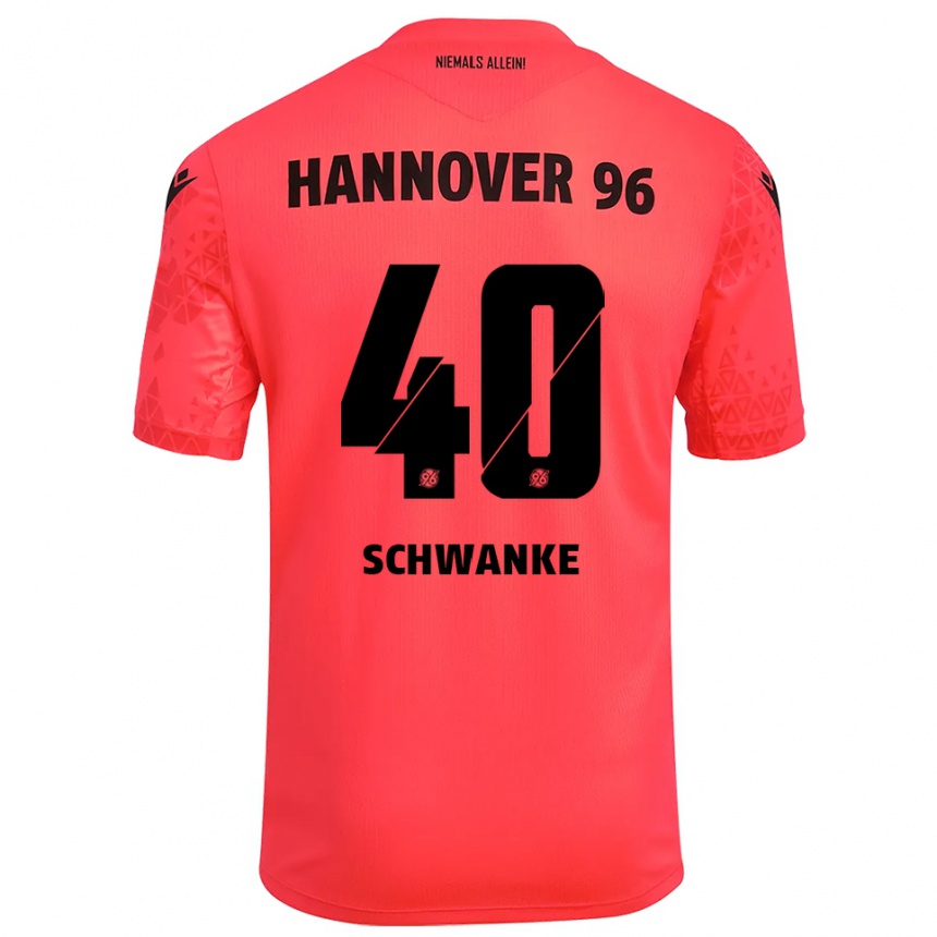 ילדים כדורגל יונס וורנר שוואנקה #40 אדום שחור חולצת שוער 2025/26