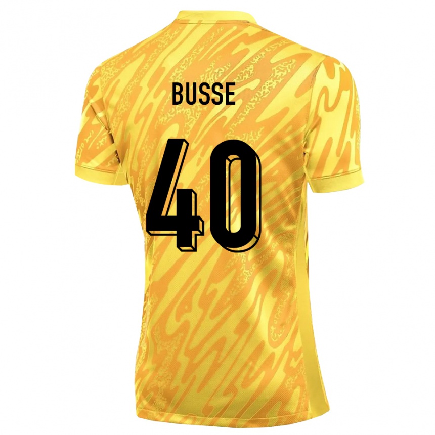 ילדים כדורגל ג׳ונה בוסה #40 צהוב כתום חולצת שוער 2025/26
