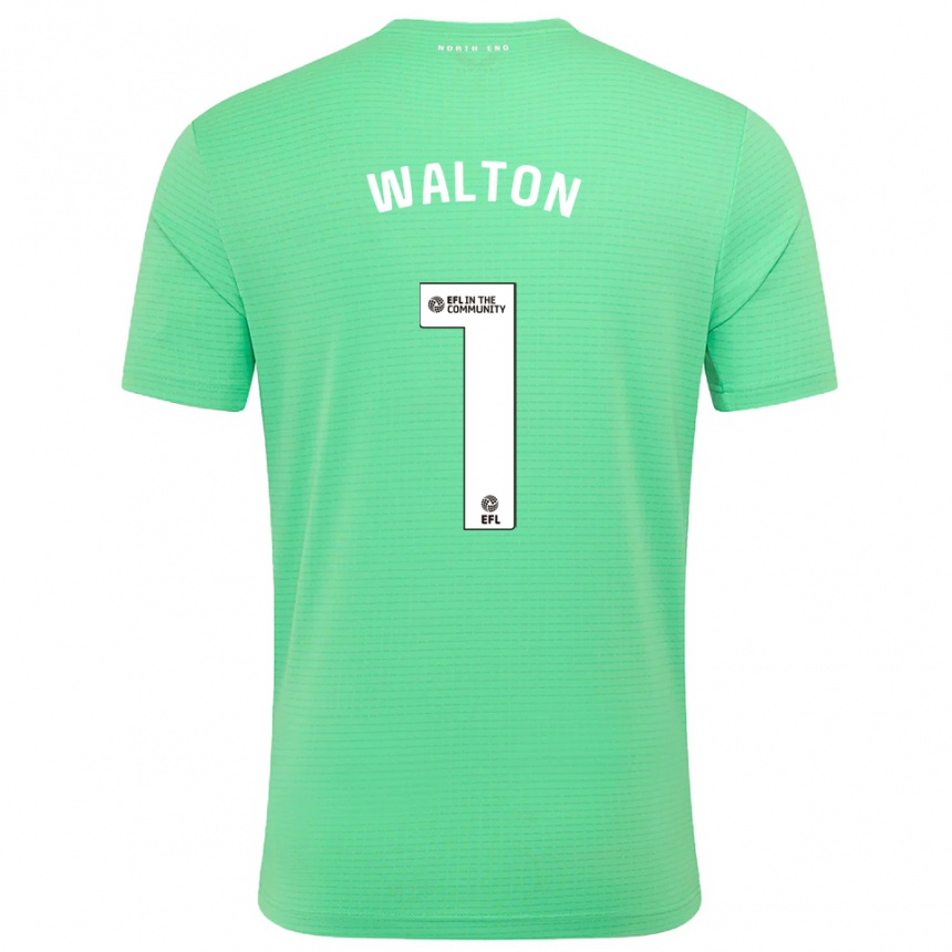 ילדים כדורגל Jack Walton #1 טורקיז פסטל חולצת שוער 2025/26