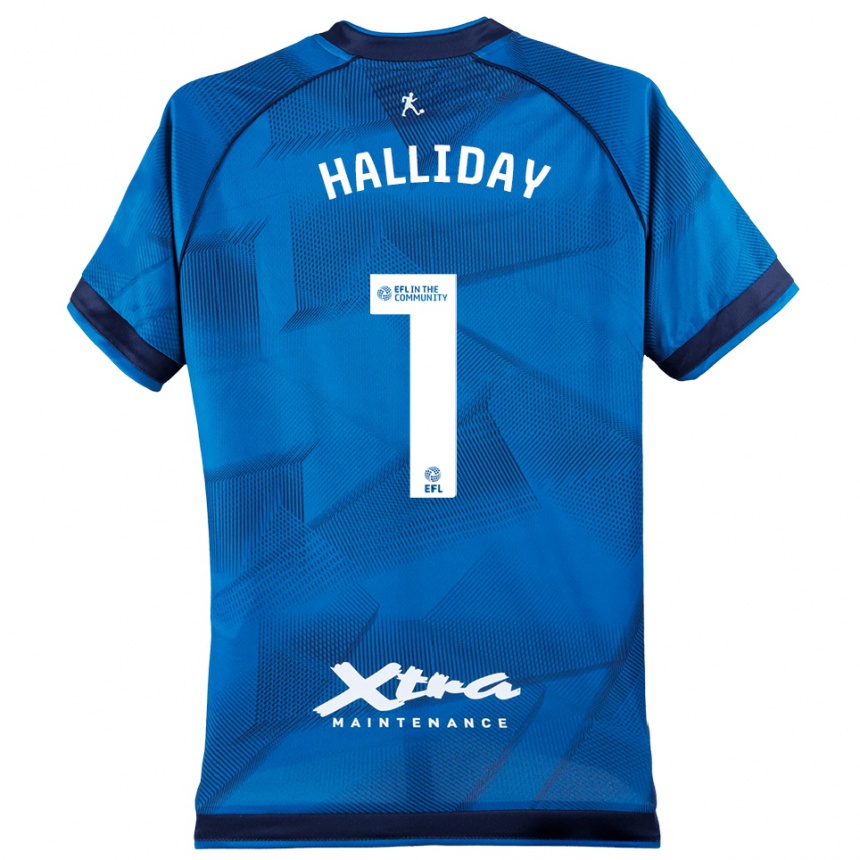 ילדים כדורגל ג׳ואל הולידיי #1 כחול לבן חולצת שוער 2025/26