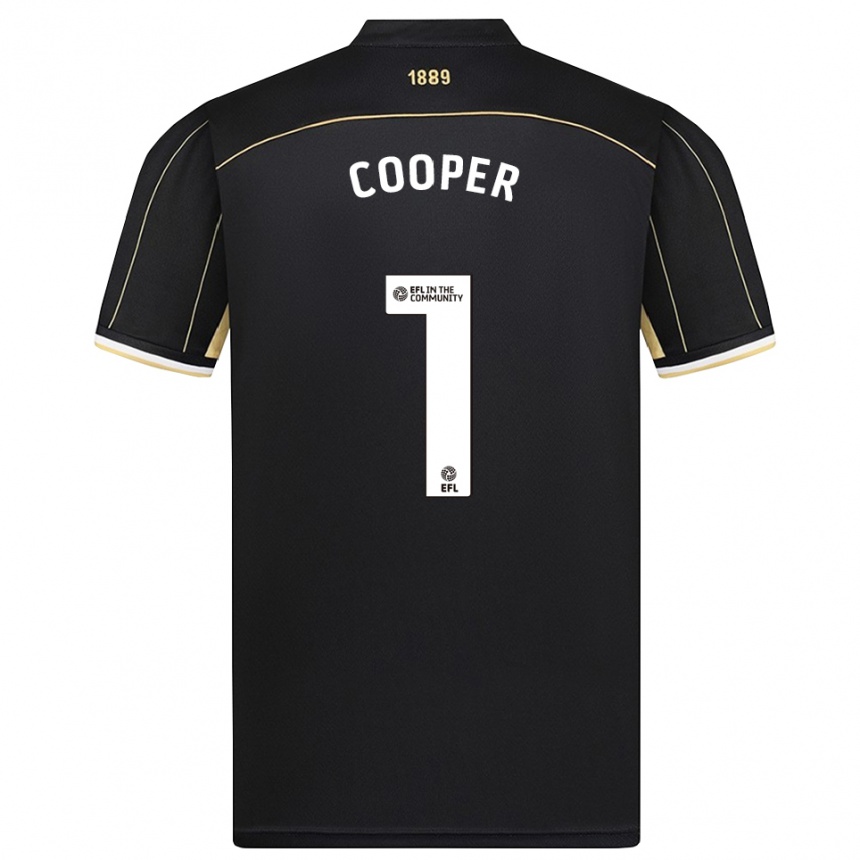 ילדים כדורגל מייקל קופר #1 חום שחור חולצת שוער 2025/26