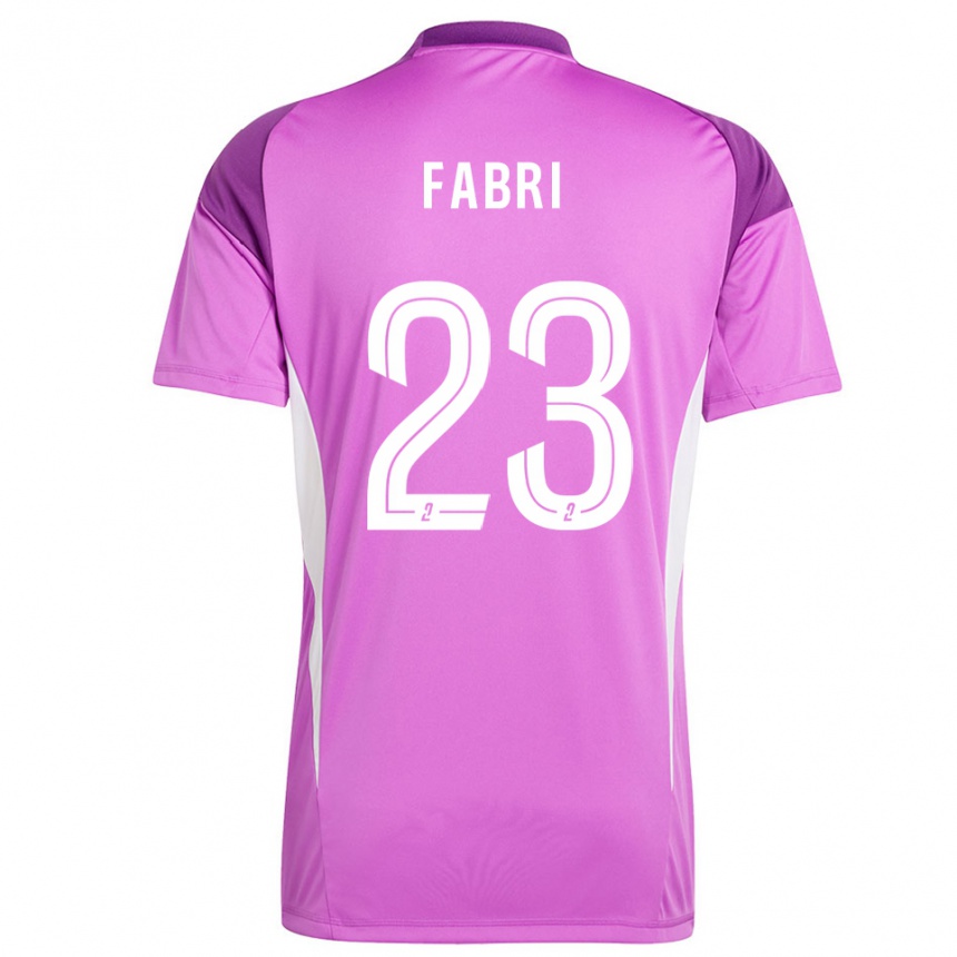 ילדים כדורגל ג׳וליאן פברי #23 לבנדר חולצת שוער 2025/26