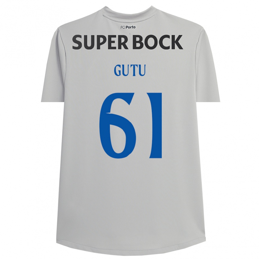 ילדים כדורגל דניס גוטו #61 אפור בהיר שחור חולצת שוער 2025/26