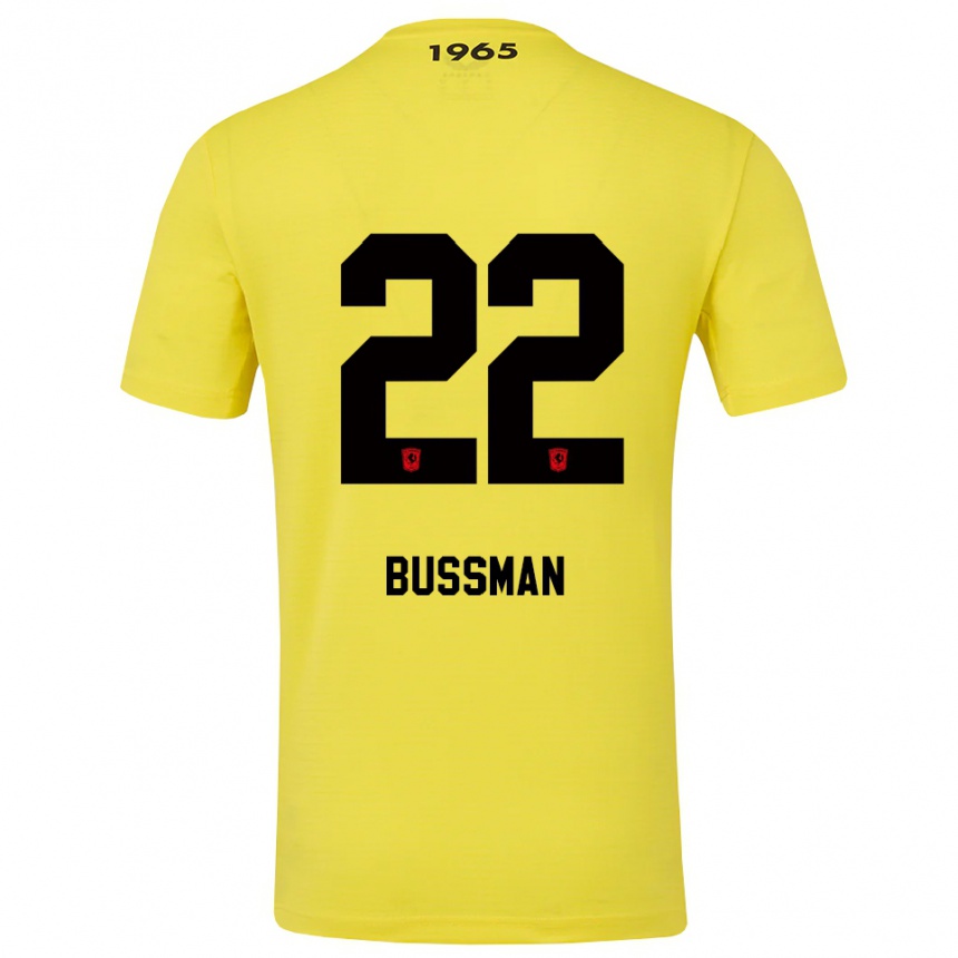 ילדים כדורגל פיינה בוסמן #22 צהוב שחור חולצת שוער 2025/26