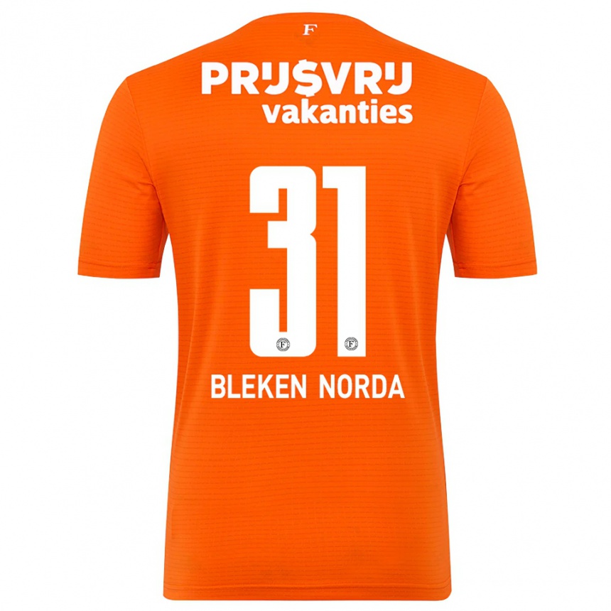 ילדים כדורגל האקון בלקן נורדה #31 כתום שחור חולצת שוער 2025/26