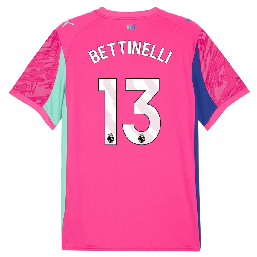 ילדים כדורגל מרקוס בטינלי #13 ורד ורוד חולצת שוער 2025/26