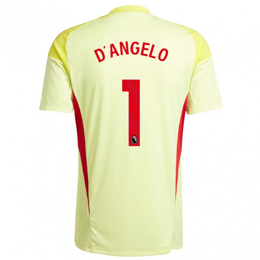 ילדים כדורגל סברינה ד'אנג'לו #1 צהוב בהיר חולצת שוער 2025/26