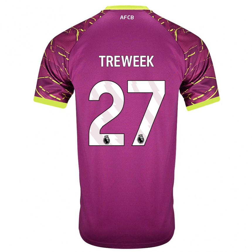 ילדים כדורגל Amber Treweek #27 מג'נטה כהה חולצת שוער 2025/26