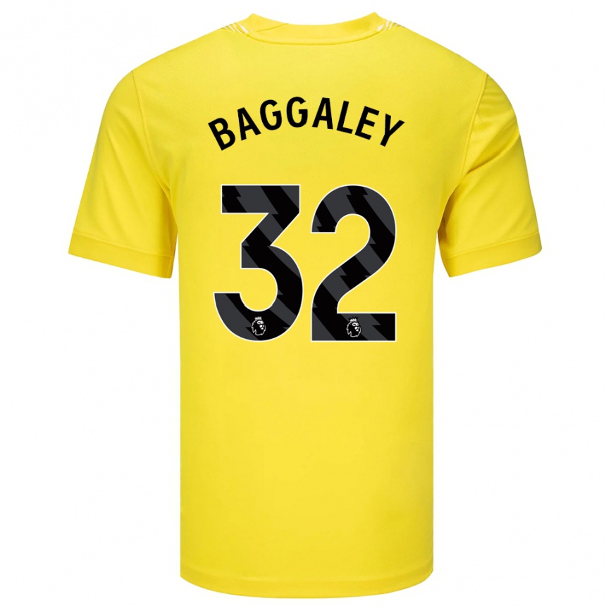 ילדים כדורגל סופי באגאלי #32 צהוב שחור חולצת שוער 2025/26
