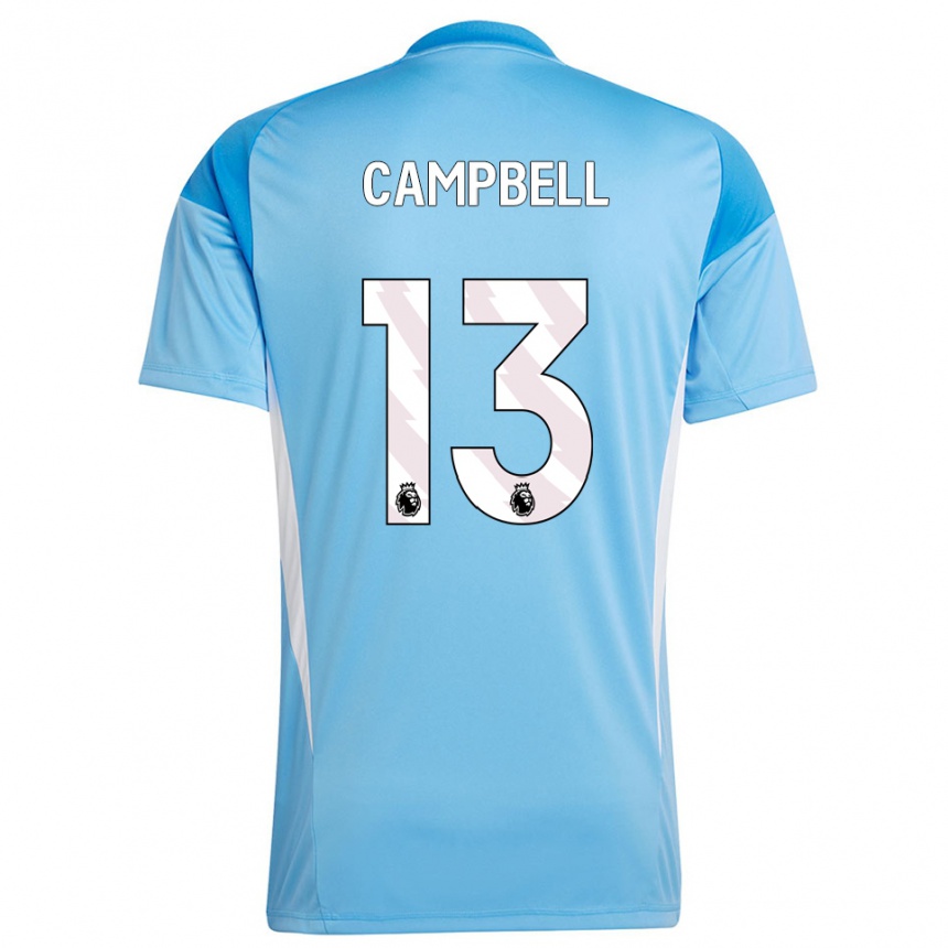ילדים כדורגל לוק קמפבל #13 כחול לבן חולצת שוער 2025/26