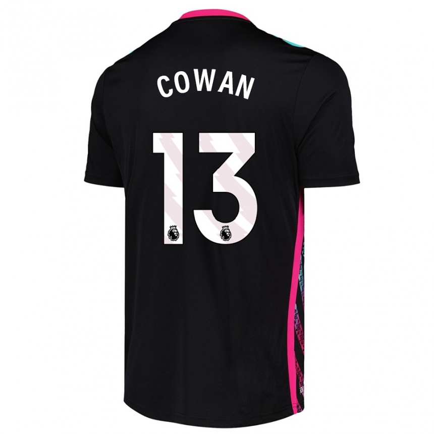 ילדים כדורגל ג'ו קואן #13 שחור לבן חולצת שוער 2025/26