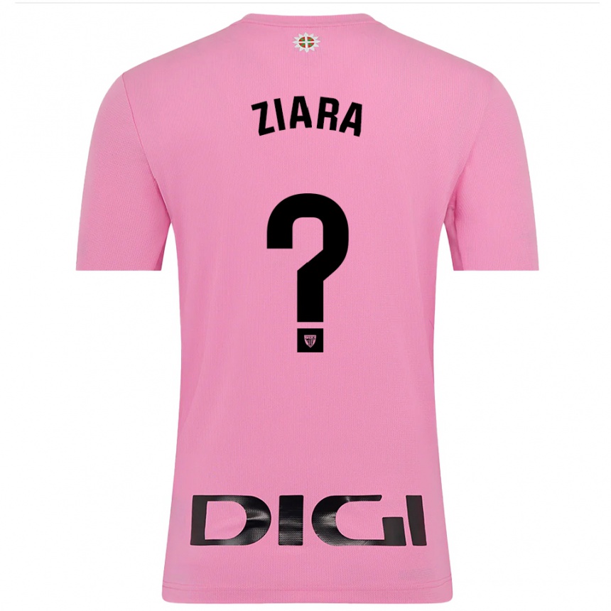 ילדים כדורגל זיארה וגה אוריברי #0 ורוד שחור חולצת שוער 2025/26