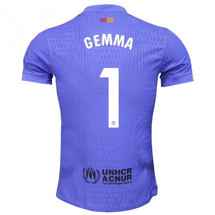 ילדים כדורגל גופן ג'מה #1 כחול שחור חולצת שוער 2025/26