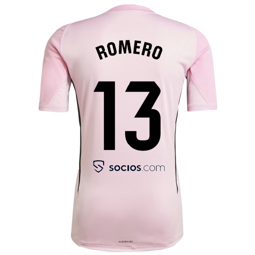 ילדים כדורגל רפאל רומרו #13 ורוד שחור חולצת שוער 2025/26