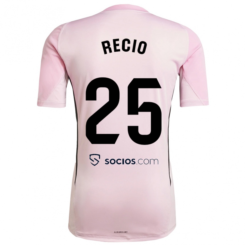 ילדים כדורגל סרג'יו רסיו #25 ורוד שחור חולצת שוער 2025/26