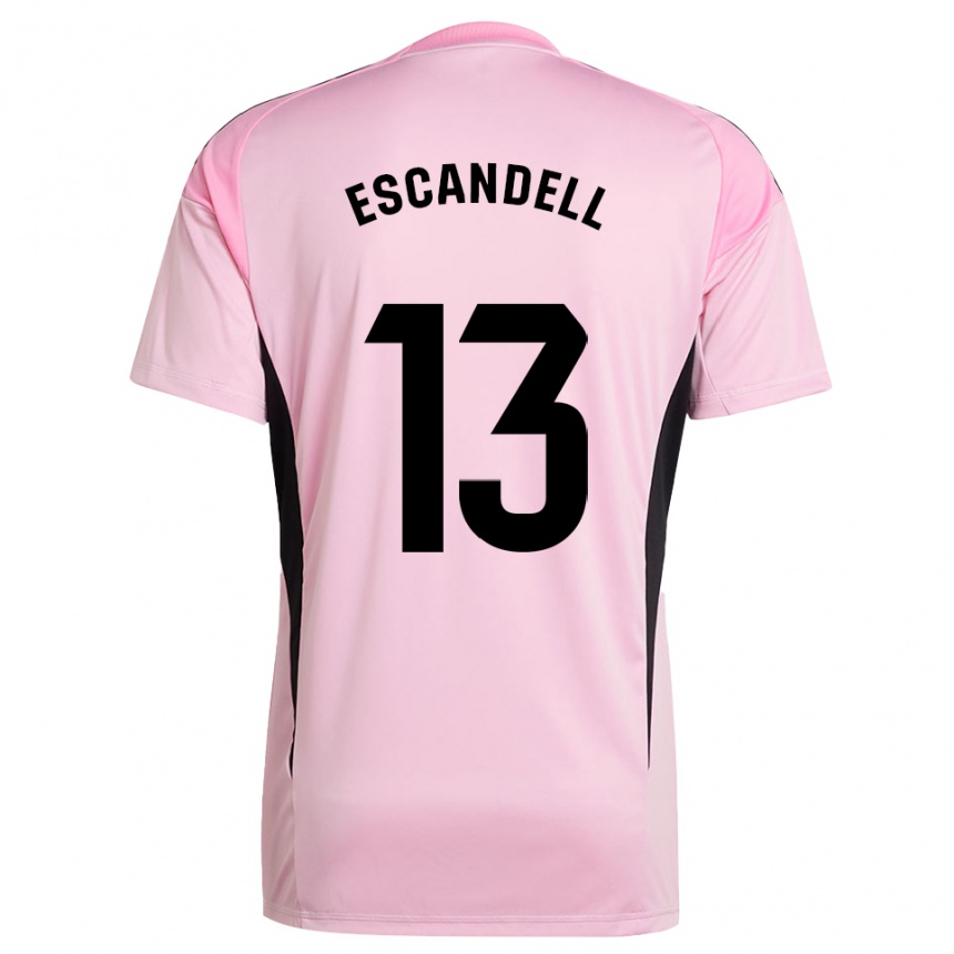 ילדים כדורגל אהרון אסקנדל #13 ורוד שחור חולצת שוער 2025/26