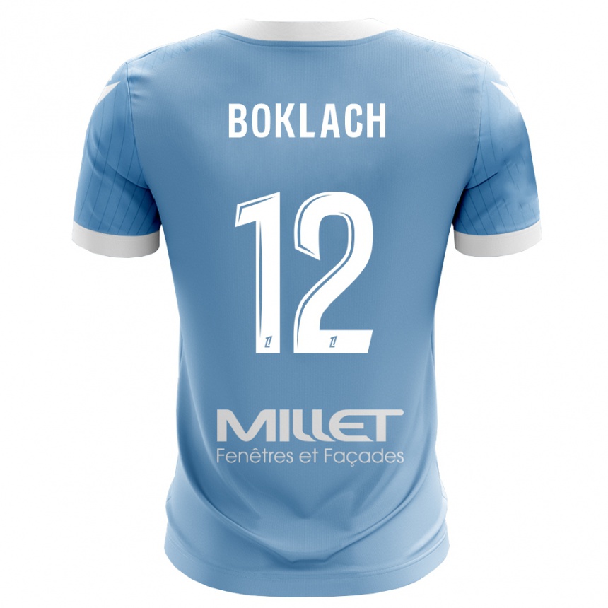 ילדים כדורגל קטרינה בוקלאך #12 תכלת בהיר חולצת שוער 2025/26