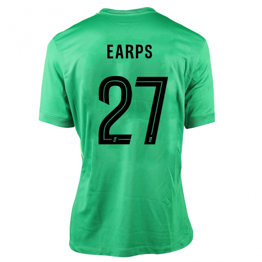 ילדים כדורגל מרי ארפס #27 ירוק שחור חולצת שוער 2025/26