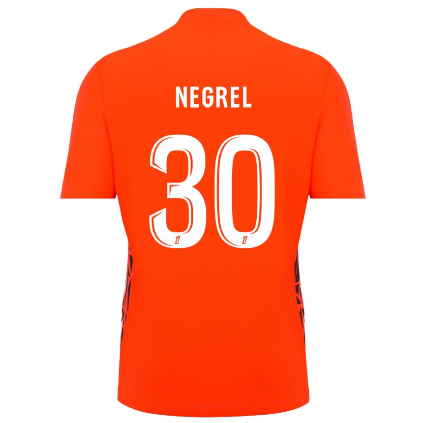 ילדים כדורגל טום נגרל #30 לבן כתום חולצת שוער 2025/26