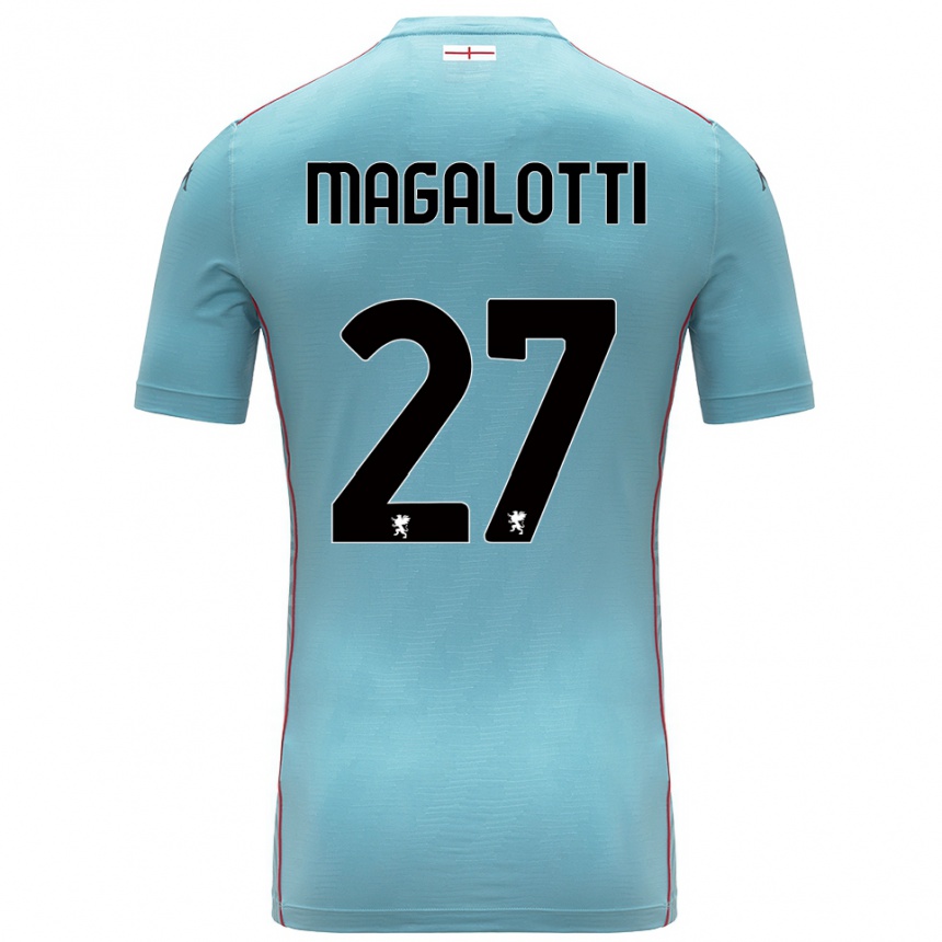 ילדים כדורגל גבריאל מגלוטי #27 אפור כחול חולצת שוער 2025/26