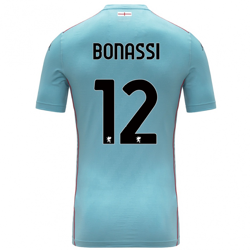 ילדים כדורגל לורנזו בונאסי #12 אפור כחול חולצת שוער 2025/26